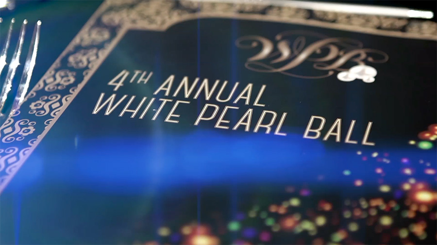 White Pearl Ball 2018. <br>Thank You!